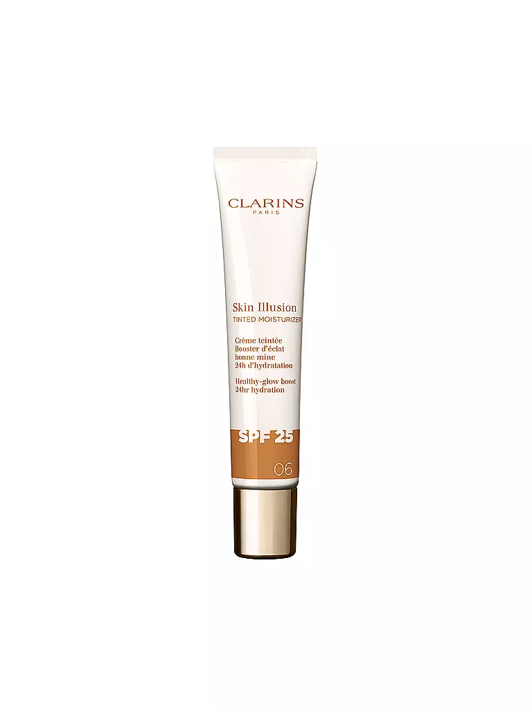 CLARINS | Crema viso - Skin Illusion Tinted Moisturizer SPF 25 06 40ml | Marrone chiaro