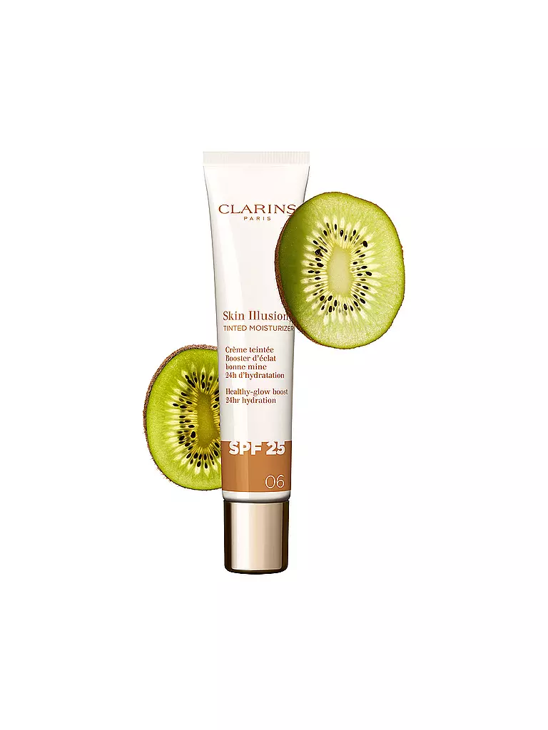CLARINS | Crema viso - Skin Illusion Tinted Moisturizer SPF 25 06 40ml | Marrone chiaro