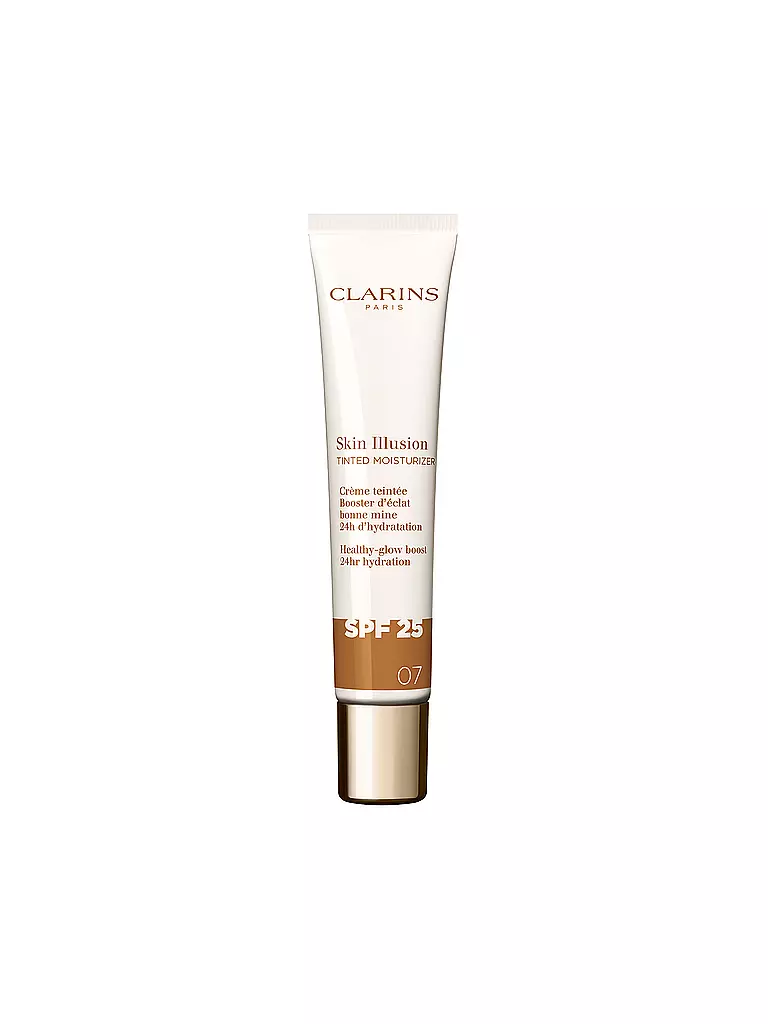 CLARINS | Crema viso - Skin Illusion Tinted Moisturizer SPF 25 07 40ml | Marrone chiaro