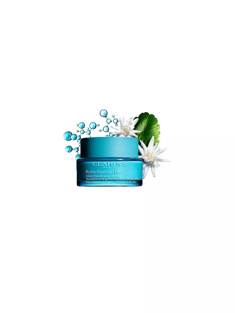CLARINS | Hydra-Essentiel Crème désaltérante SPF 15 - Pelli da normali a secche 50ml | Senza colore