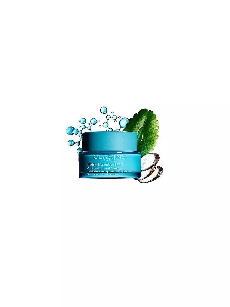 CLARINS | Hydra-Essentiel Crème légère désaltérante - Toutes peaux 50ml | Senza colore