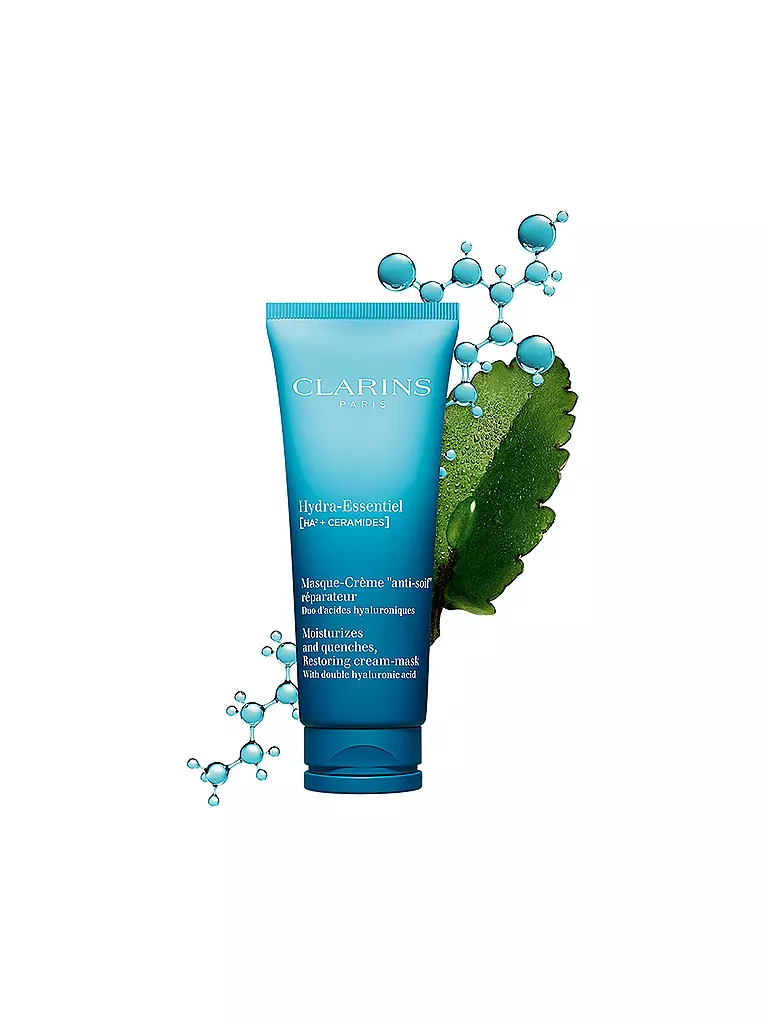 CLARINS | Hydra-Essentiel Masque-Crème "anti-soif" réparateur 75ml | Senza colore
