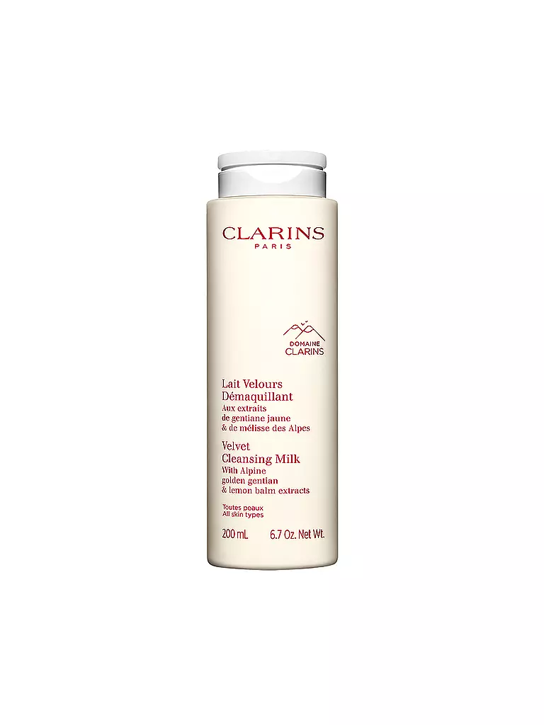 CLARINS | Latte detergente - Lait Velours Démaquillant 200ml | Senza colore