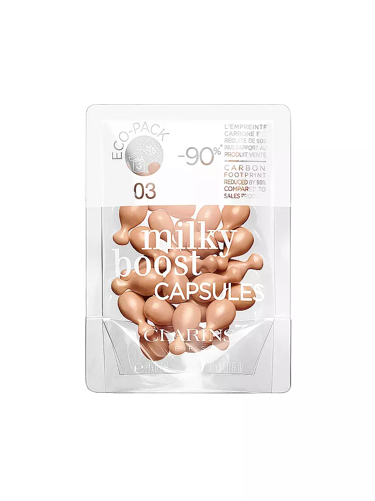 CLARINS | Make Up - Ricarica Capsule Milky Boost (03) 30 Pezzi | Cammello