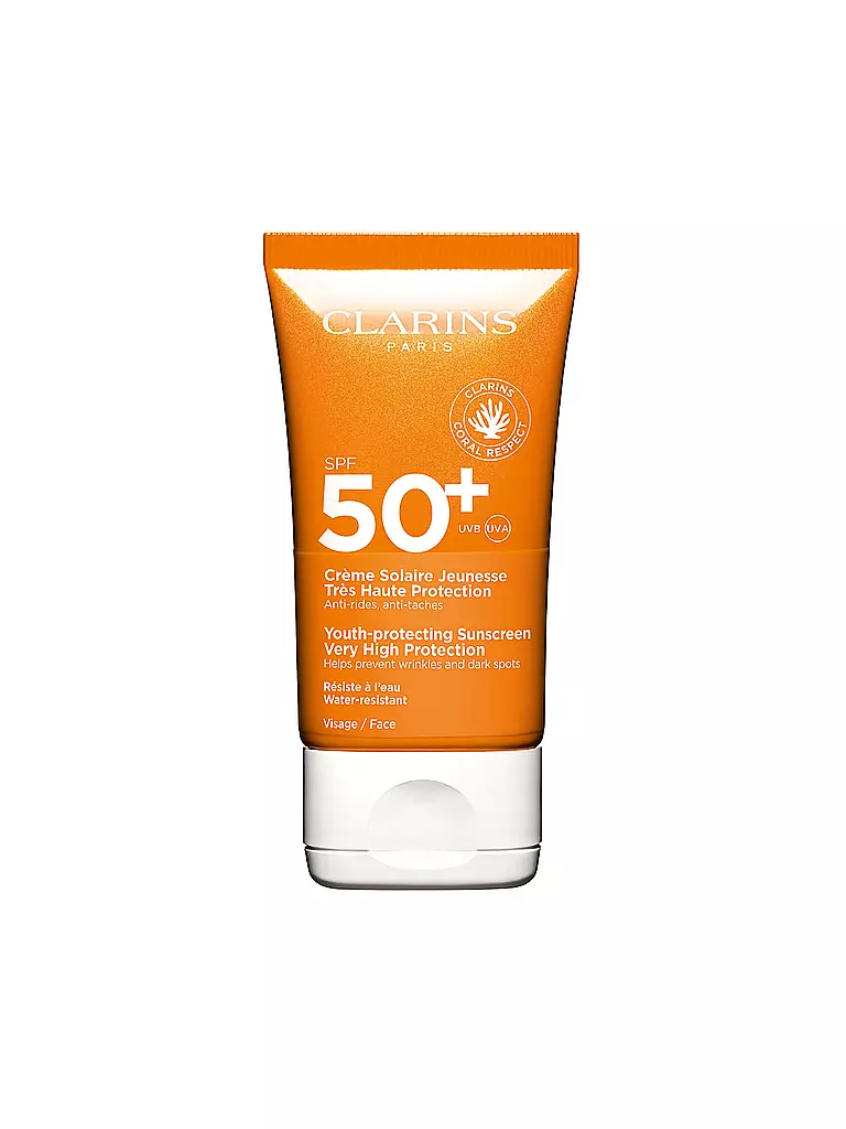 CLARINS | Protezione solare - Crème Solaire Jeunesse Très Haute Protection SPF 50+ 50ml | Senza colore