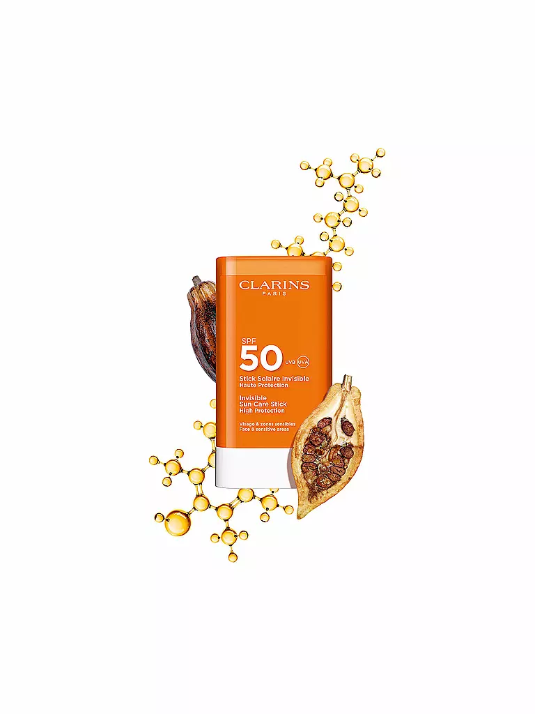 CLARINS | Protezione solare - Stick Solaire Invisible Visage SPF 50 | Senza colore