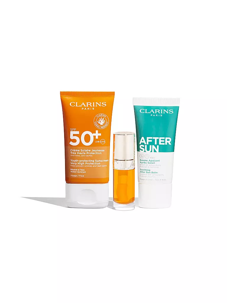 CLARINS | Set regalo - Clarins Protezione Solare SPF50 Set 50ml / 30ml / 7ml | Senza colore