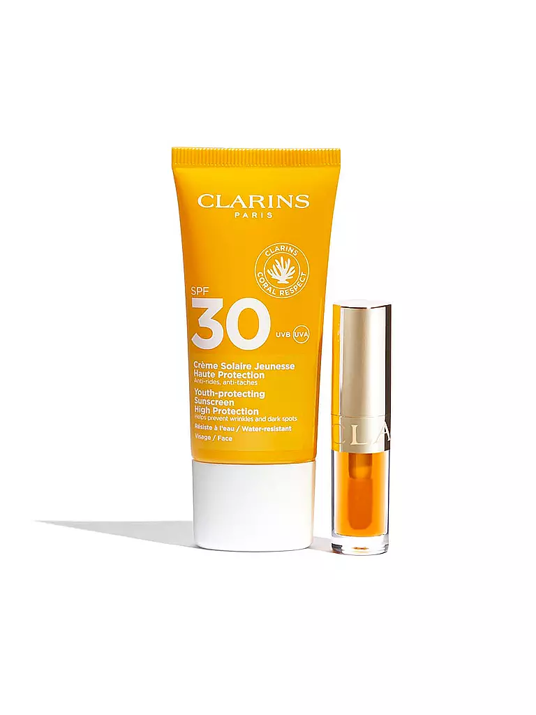 CLARINS | Set regalo - Set Clarins protezione solare e labbra SPF 30+ 30ml / 3ml | Senza colore