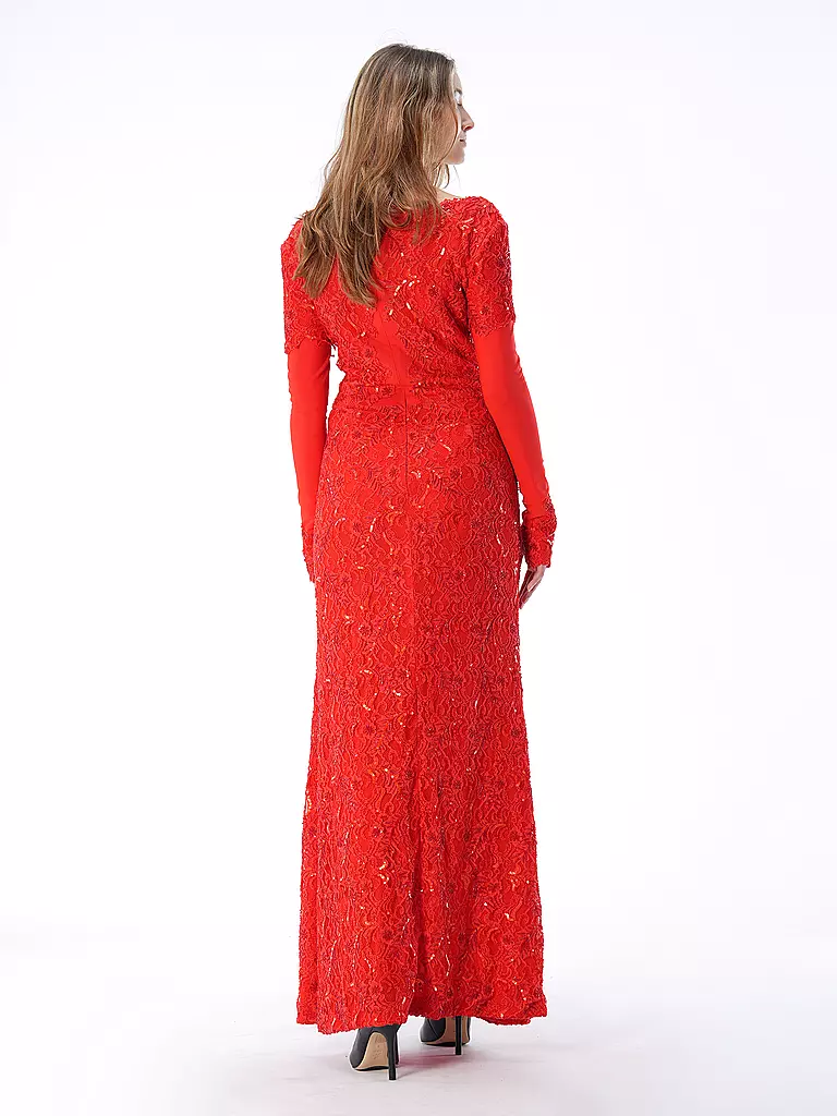CLAUS TYLER | Abendkleid | Rosso