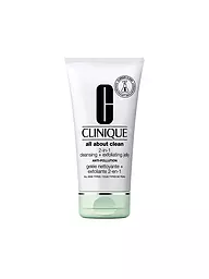 CLINIQUE | All About Clean Gel Detergente + Esfoliante 2-in-1 Anti-Inquinamento 150ml | Senza colore