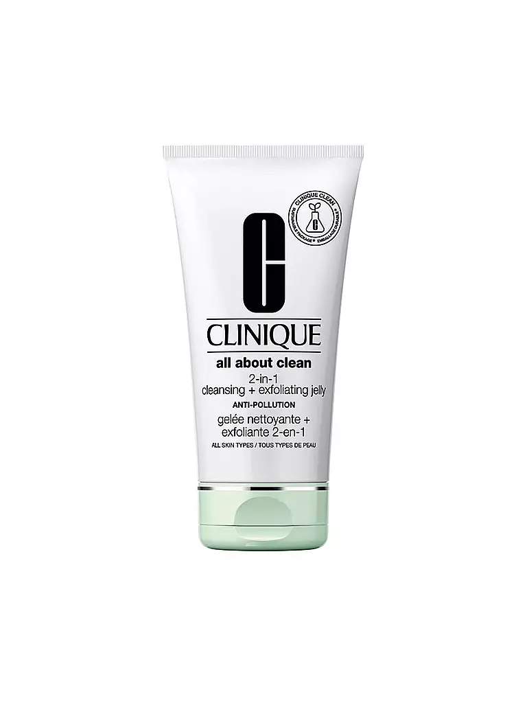 CLINIQUE | All About Clean Gel Detergente + Esfoliante 2-in-1 Anti-Inquinamento 150ml | Senza colore