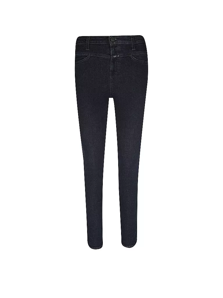CLOSED | Jeans a vita alta skinny fit 7/8 Pusher | Blu scuro