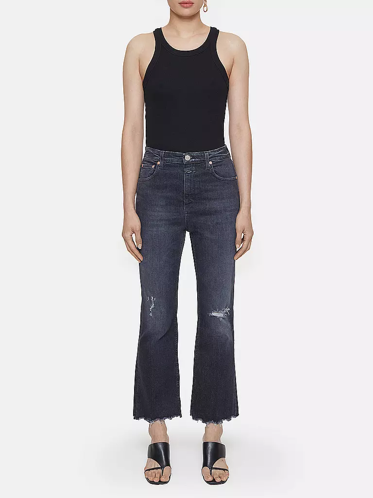 CLOSED | Jeans Flared Fit HI-SUN | Grigio