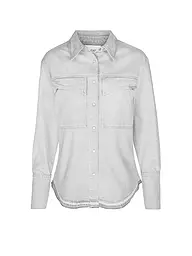 CLOSED | Jeansbluse | Grigio chiaro