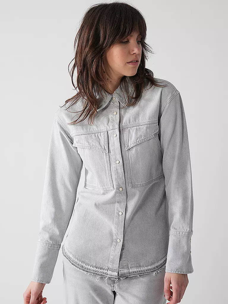 CLOSED | Jeansbluse | 