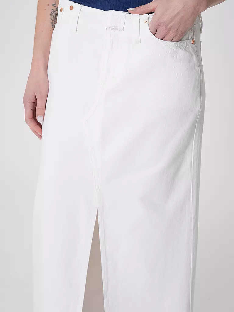 CLOSED | Jeansrock  | Bianco