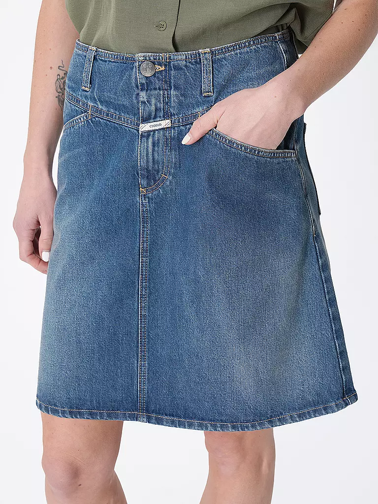 CLOSED | Jeansrock IBBIE | Blu