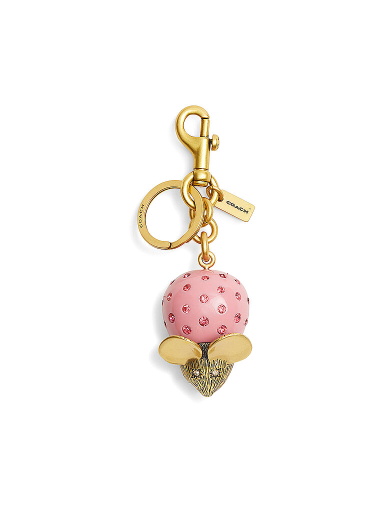 Coach Ciondolo per borsa rosa