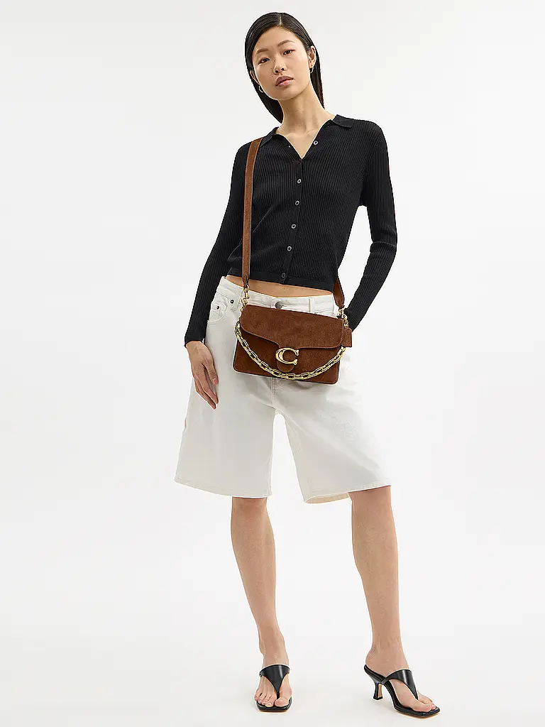 COACH | Borsa in pelle - Borsa a tracolla TABBY | Marrone