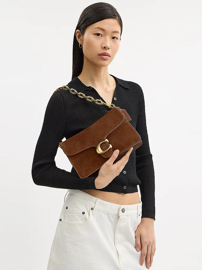 COACH | Borsa in pelle - Borsa a tracolla TABBY | Marrone