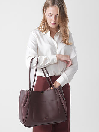 COCCINELLE | Borsa in pelle - Shopper PANSY BIMATERIA