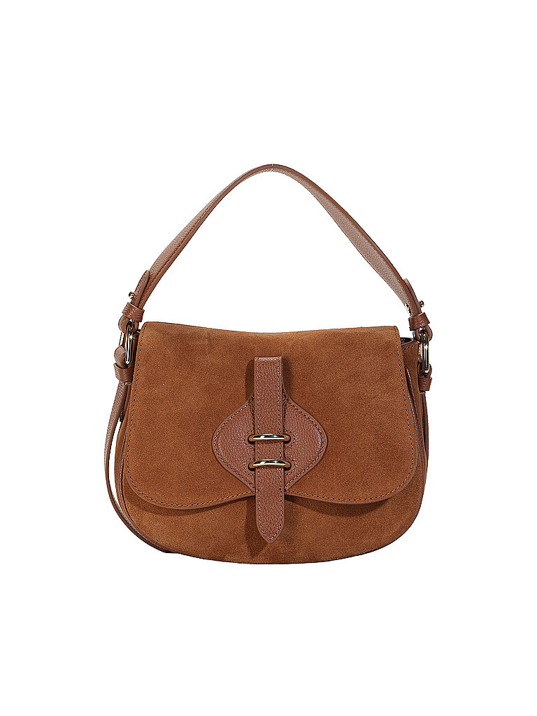 Borsa in pelle - Borsa a tracolla MAVERY marrone