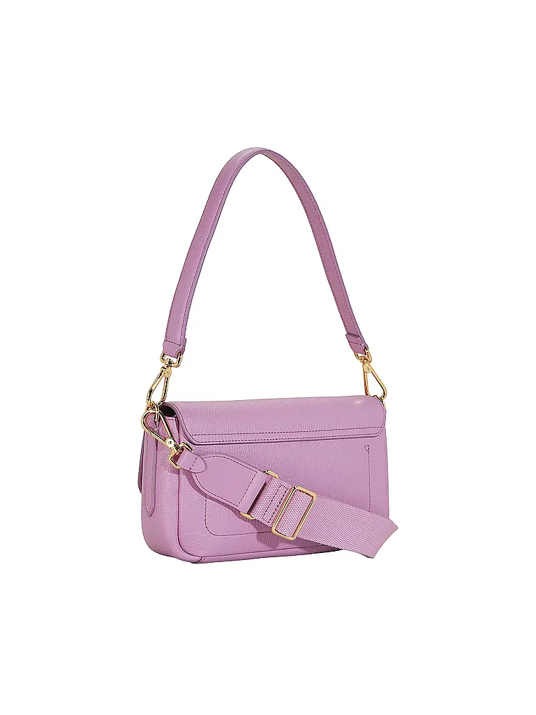 COCCINELLE | Borsa in pelle - Borsa a spalla C-ME LOCK Medium | Fucsia