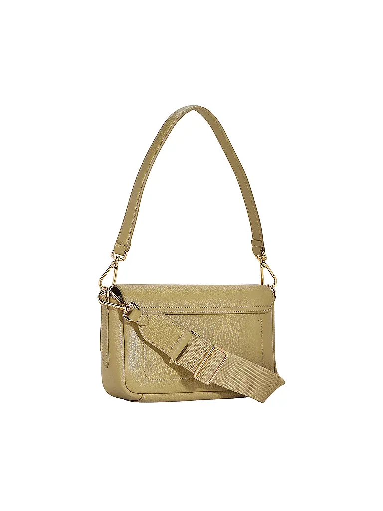 COCCINELLE | Borsa in pelle - Borsa a spalla C-ME LOCK Medium | Verde