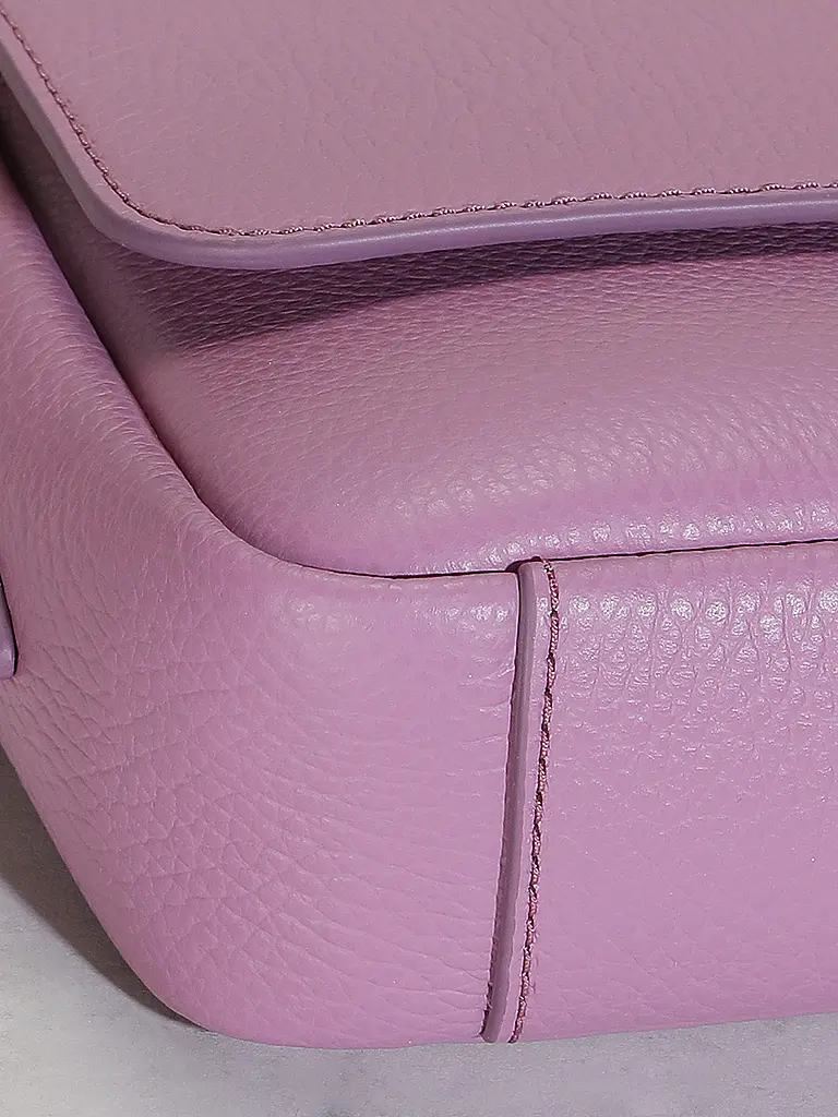 COCCINELLE | Borsa in pelle - Borsa a spalla C-ME LOCK Medium | Fucsia