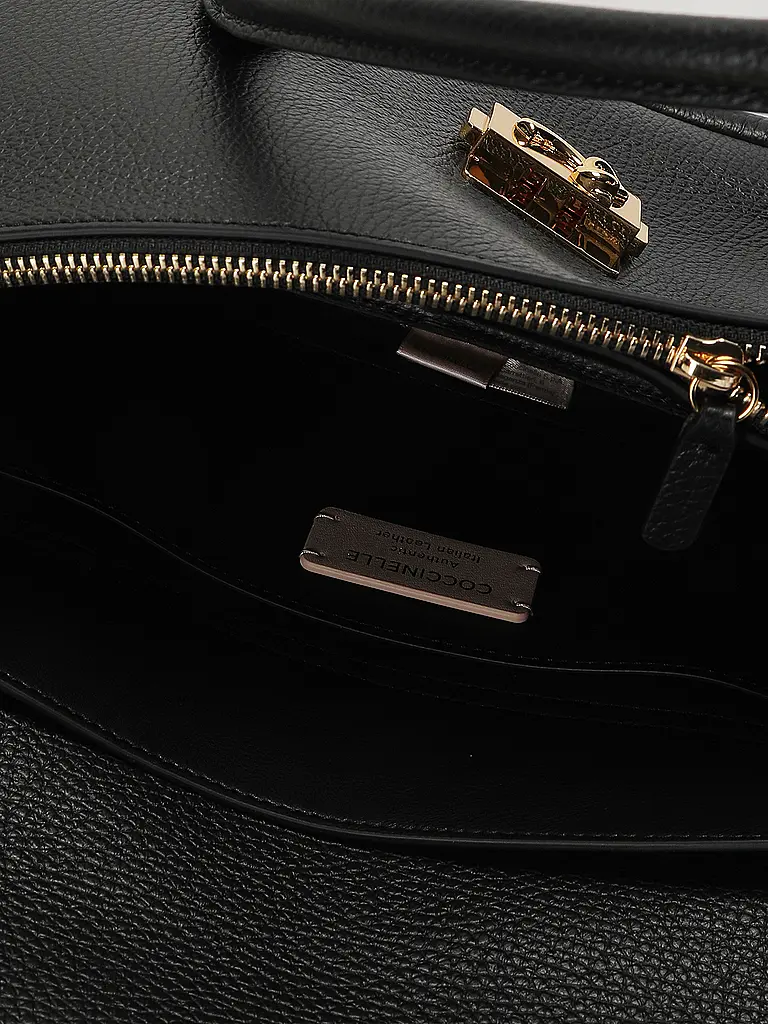 COCCINELLE | Borsa in pelle - Borsa a spalla C-ME LOCK | Nero