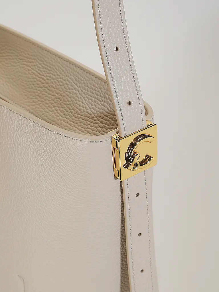 COCCINELLE | Borsa in pelle - Hobo Bag C-ME | Crema