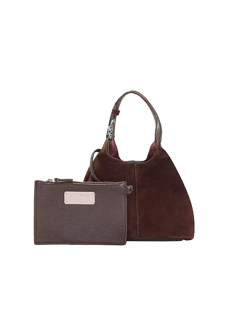 COCCINELLE | Borsa in pelle - Mini Bag C-EASY | Marrone