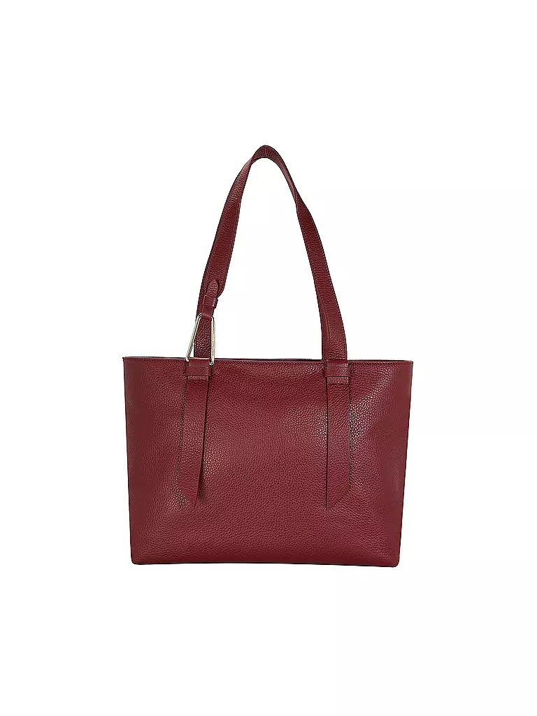COCCINELLE | Borsa in pelle - Shopper COCCINELLEMALORY | Rosso scuro