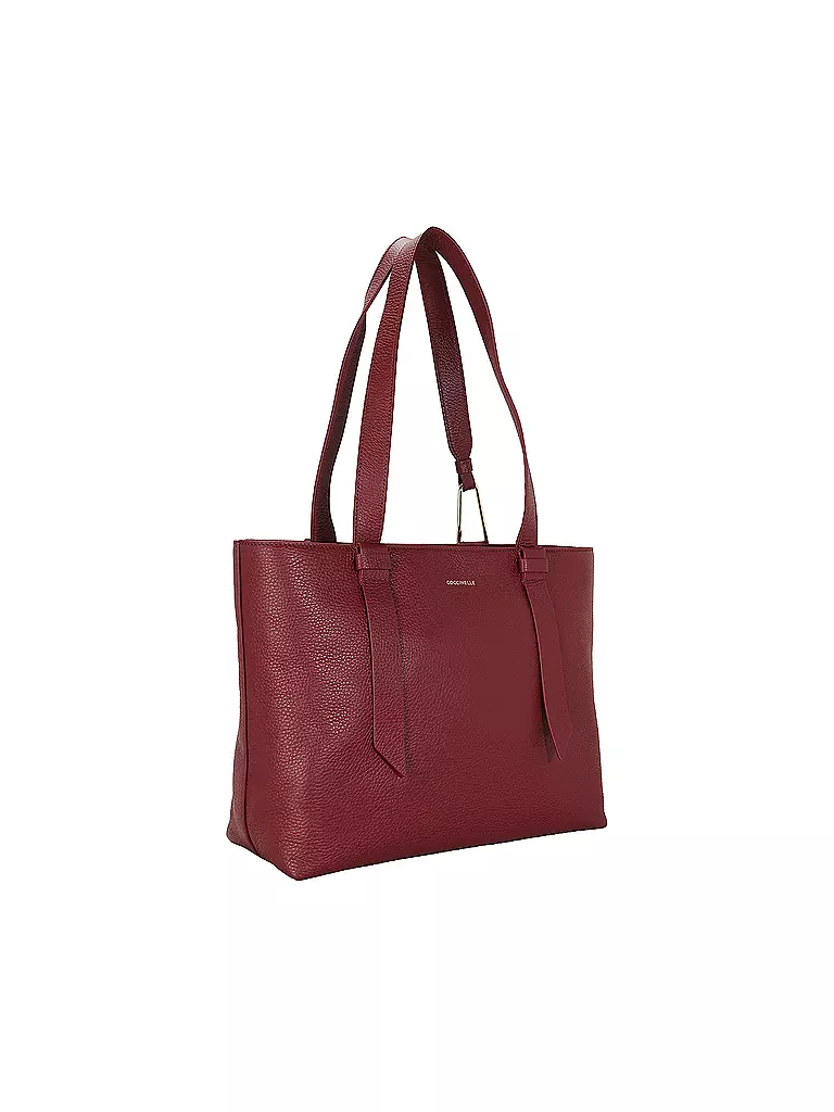 COCCINELLE | Borsa in pelle - Shopper COCCINELLEMALORY | Rosso scuro