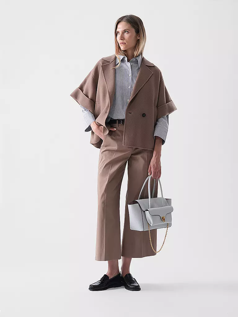 COCCINELLE | Borsa in pelle - Shopper DOBBLE BEAT | Blu chiaro