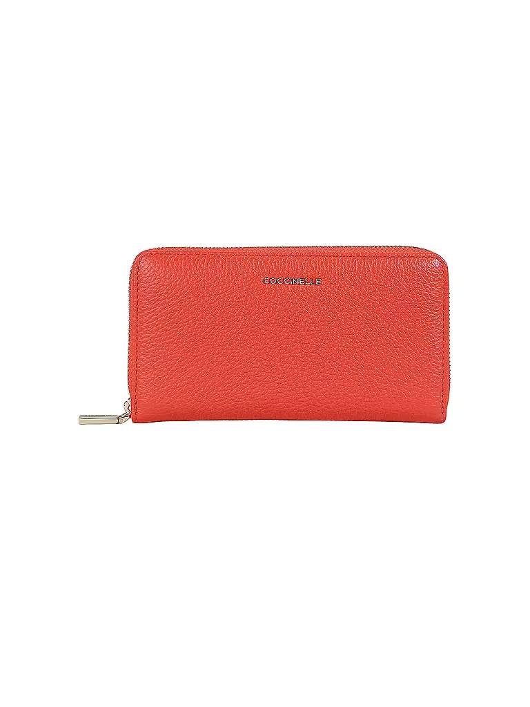 COCCINELLE | Geldbörse METALLIC SOFT | Rosso