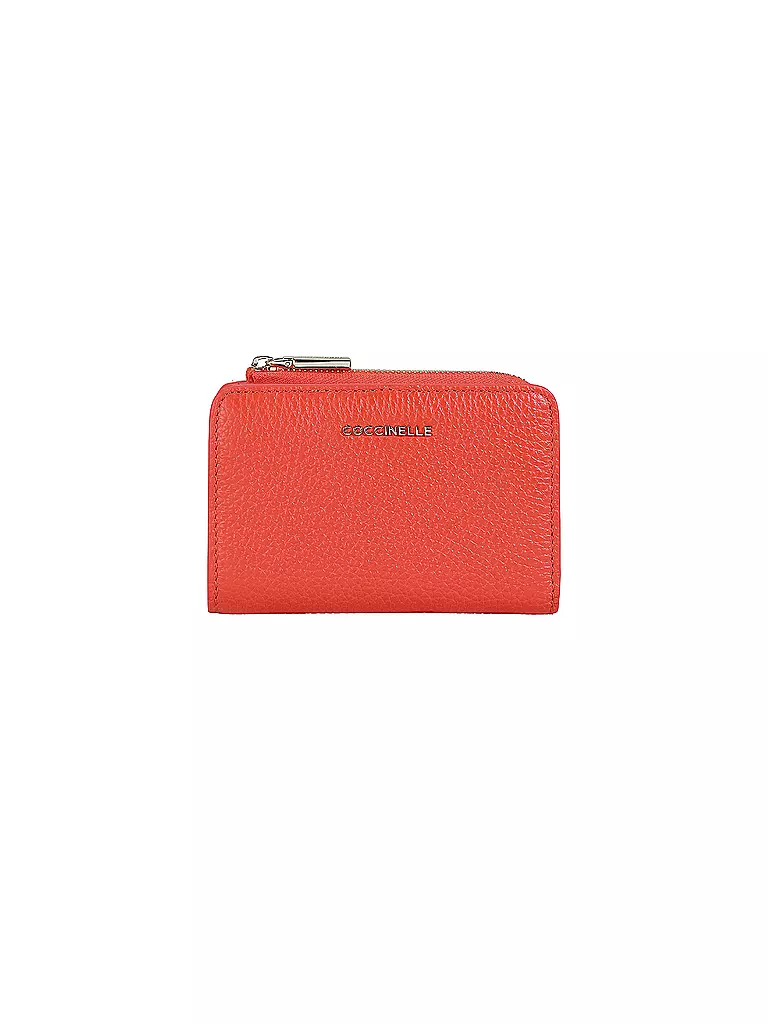 COCCINELLE | Geldbörse METALLIC SOFT | Arancione