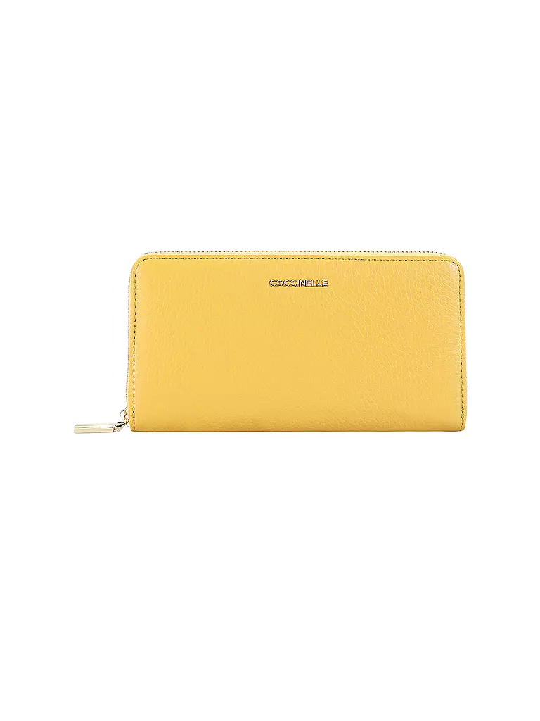 COCCINELLE | Geldbörse METALLIC SOFT | Giallo