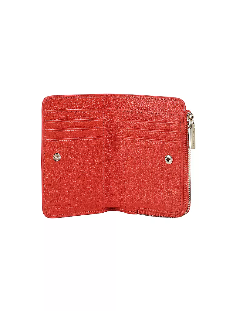 COCCINELLE | Geldbörse METALLIC SOFT | Arancione