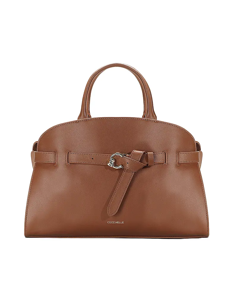 COCCINELLE | Ledertasche - Henkeltasche COCCINELLESABINE | Marrone