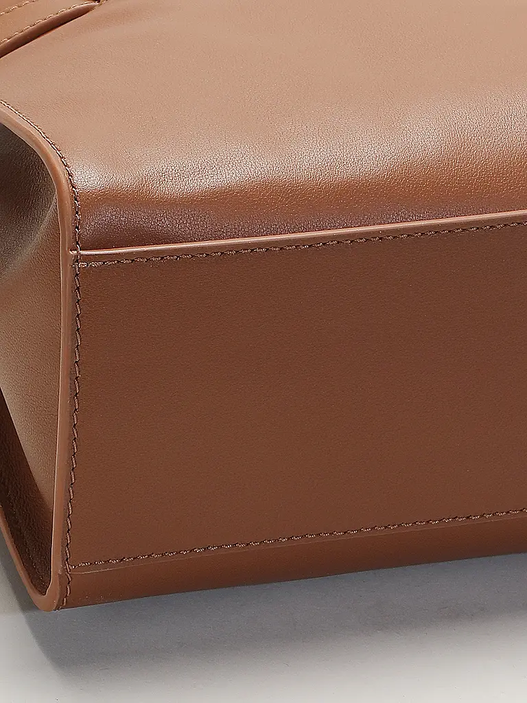 COCCINELLE | Ledertasche - Henkeltasche COCCINELLESABINE | Marrone