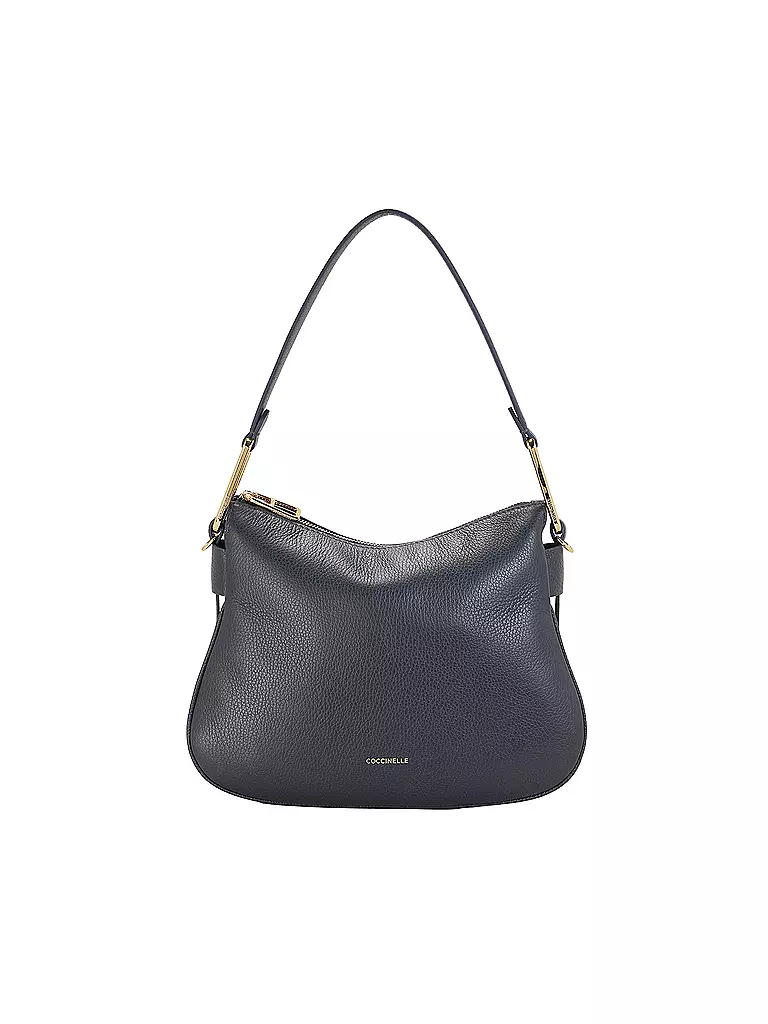 COCCINELLE | Ledertasche - Hobo COCCINELLEMAGIE SOFT Small  | Blu scuro