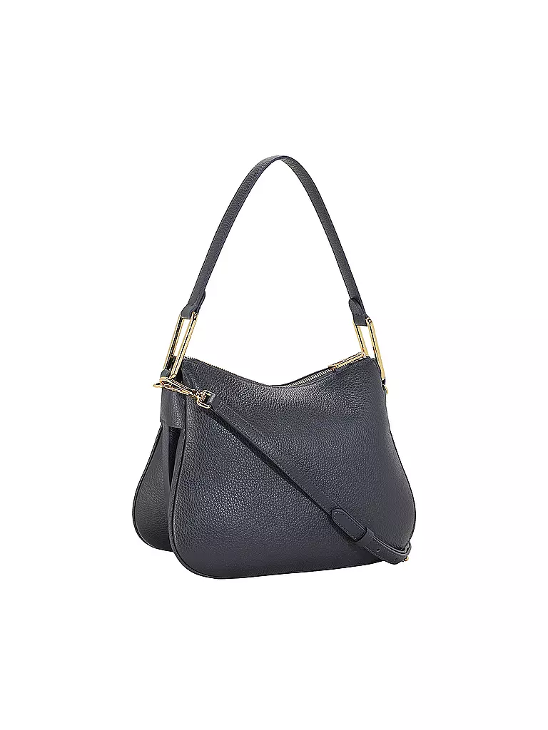 COCCINELLE | Ledertasche - Hobo COCCINELLEMAGIE SOFT Small  | Blu scuro