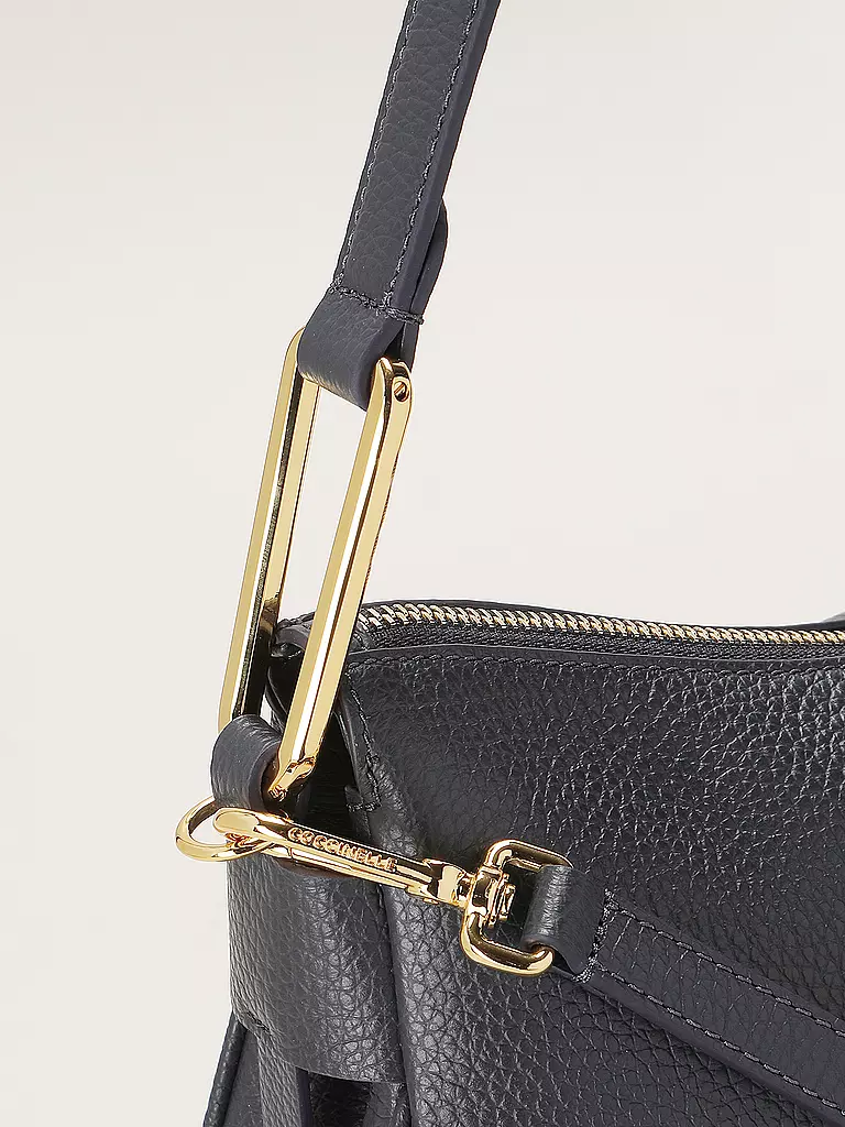 COCCINELLE | Ledertasche - Hobo COCCINELLEMAGIE SOFT Small  | Blu scuro