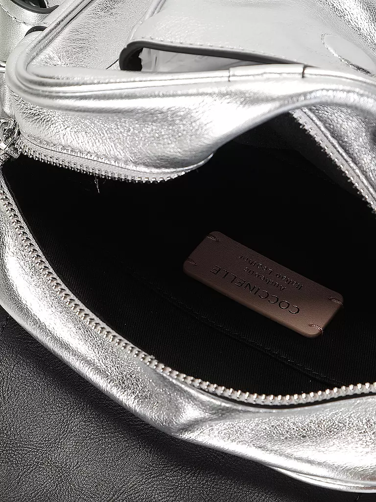 COCCINELLE | Ledertasche - Mini Bag COCCINELLECAMPUS | Argento