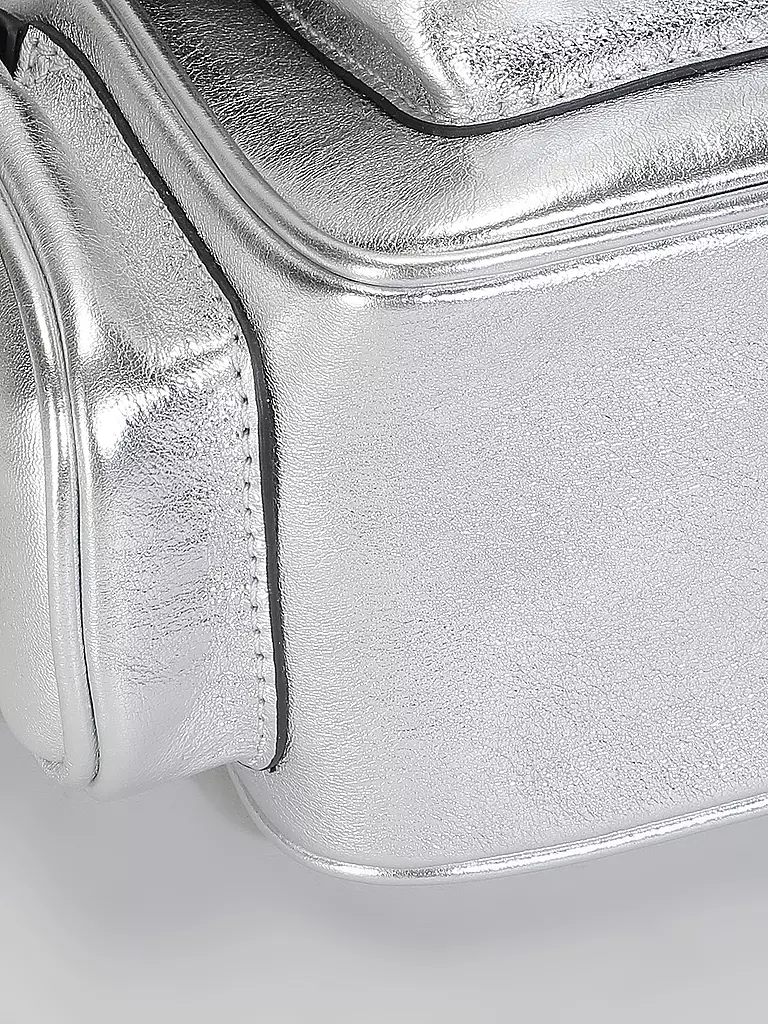 COCCINELLE | Ledertasche - Mini Bag COCCINELLECAMPUS | Argento