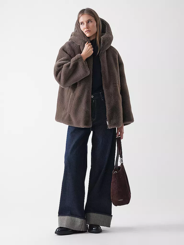 COCCINELLE | Ledertasche - Shopper C-EASY  | Marrone