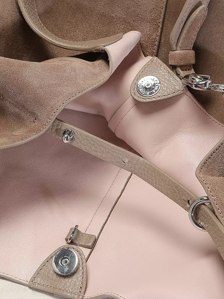 COCCINELLE | Ledertasche - Shopper C-EASY  | Beige