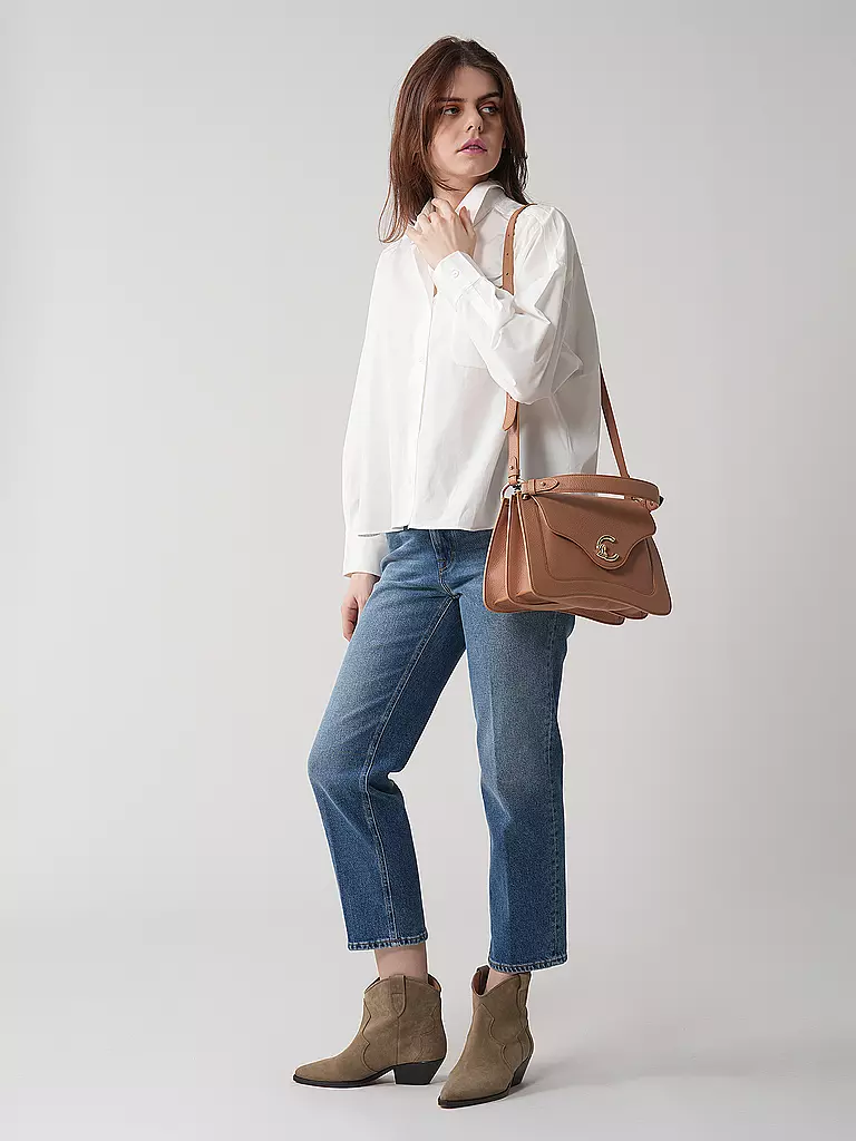 COCCINELLE | Ledertasche - Umhängetasche C-ME | Cammello