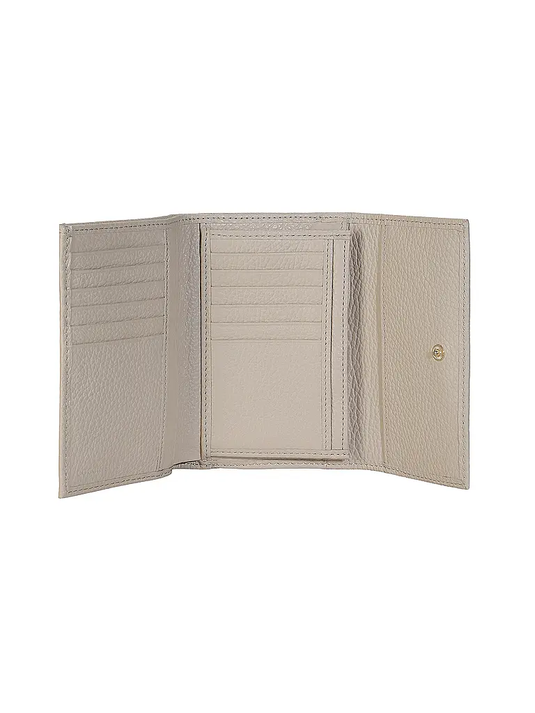 COCCINELLE | Nome prodotto: Portafoglio METALLIC SOFT
Marca: COCCINELLE
Colore: crema
Categorie: Moda,Donna

Materiale: Pelle
Motivo: Tinta unita
Dettagli: Logo | Crema